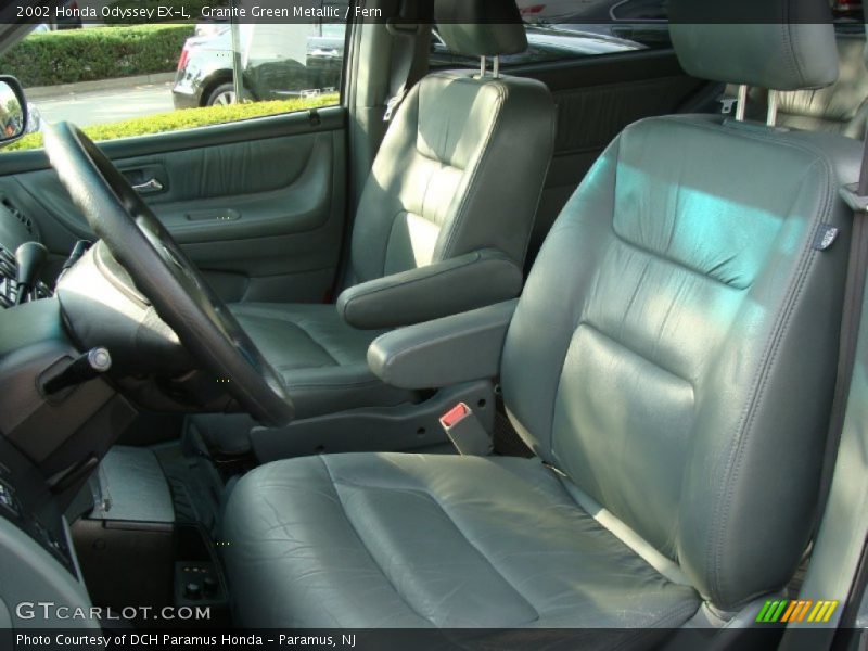  2002 Odyssey EX-L Fern Interior