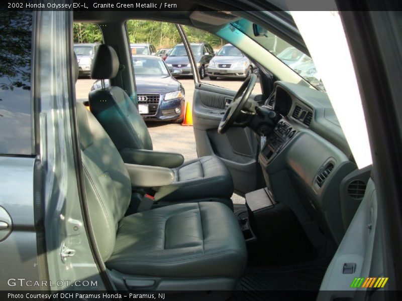 Granite Green Metallic / Fern 2002 Honda Odyssey EX-L