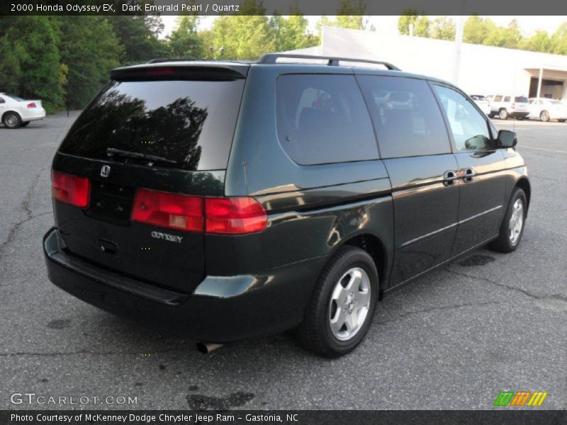 Dark Emerald Pearl / Quartz 2000 Honda Odyssey EX