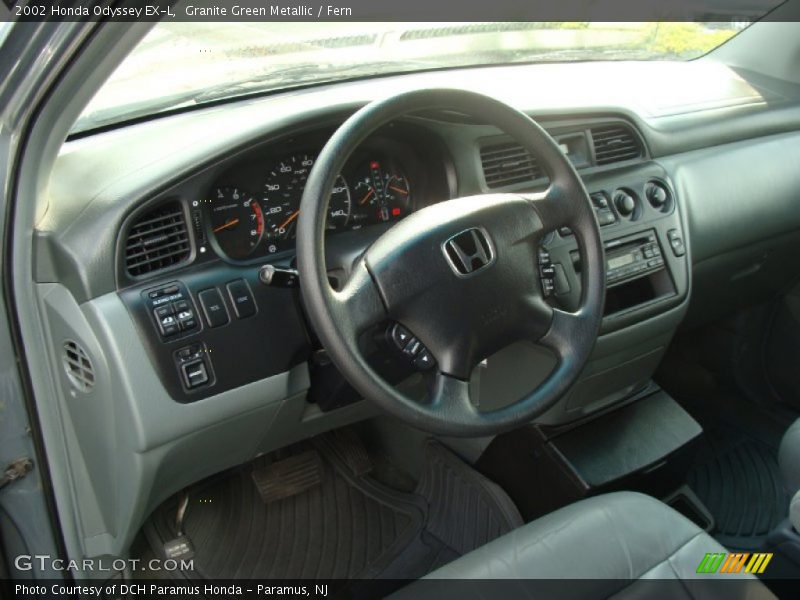 Granite Green Metallic / Fern 2002 Honda Odyssey EX-L
