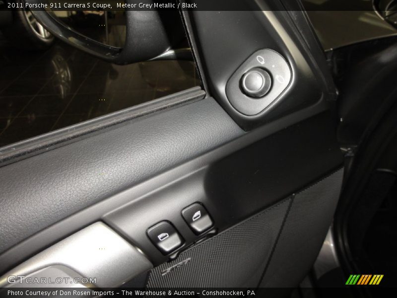 Meteor Grey Metallic / Black 2011 Porsche 911 Carrera S Coupe