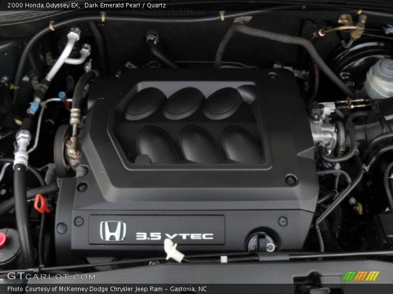Dark Emerald Pearl / Quartz 2000 Honda Odyssey EX