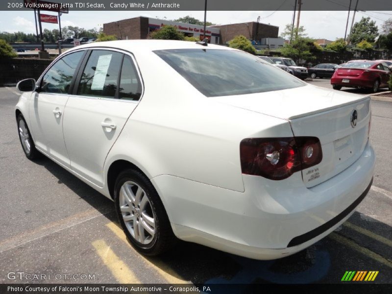 Candy White / Anthracite 2009 Volkswagen Jetta TDI Sedan