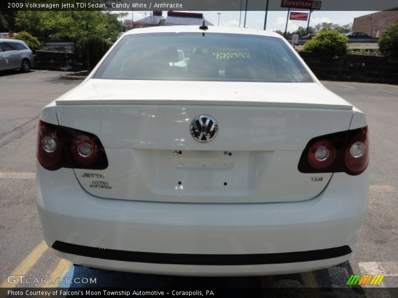 Candy White / Anthracite 2009 Volkswagen Jetta TDI Sedan
