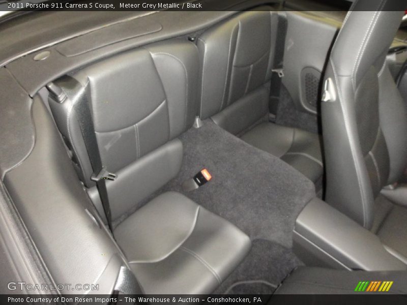 Meteor Grey Metallic / Black 2011 Porsche 911 Carrera S Coupe