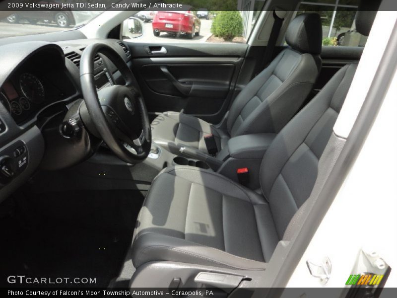 Candy White / Anthracite 2009 Volkswagen Jetta TDI Sedan
