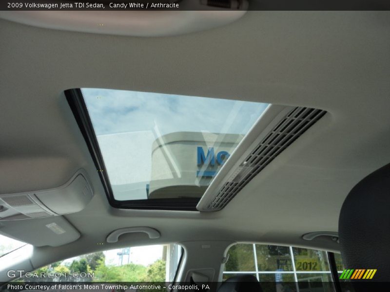 Candy White / Anthracite 2009 Volkswagen Jetta TDI Sedan