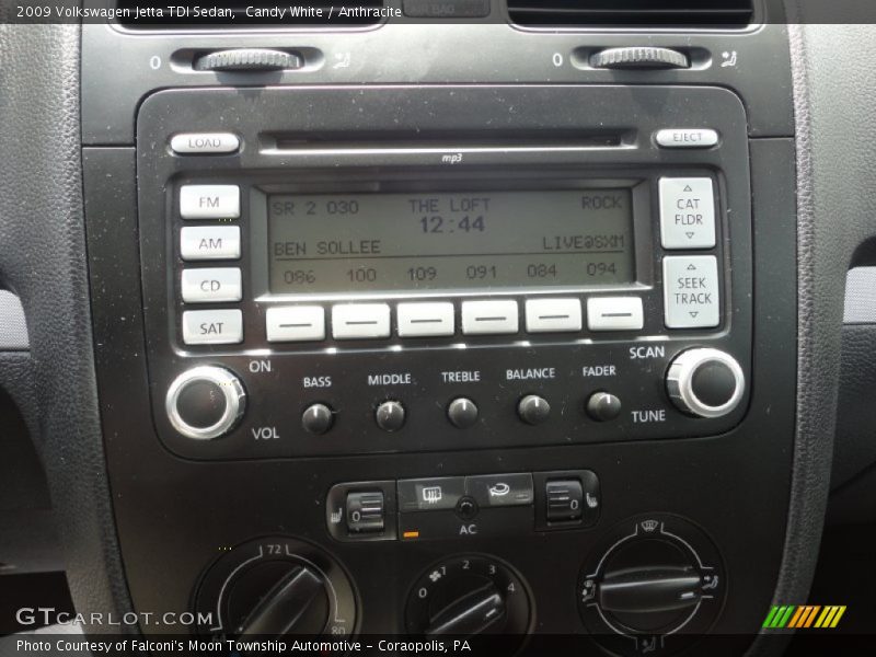 Candy White / Anthracite 2009 Volkswagen Jetta TDI Sedan