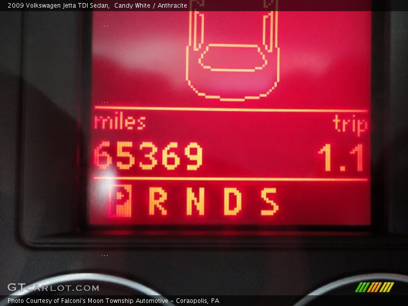 Candy White / Anthracite 2009 Volkswagen Jetta TDI Sedan
