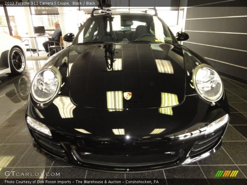Black / Black 2012 Porsche 911 Carrera S Coupe