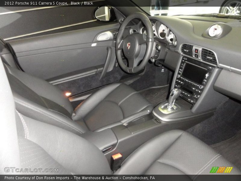  2012 911 Carrera S Coupe Black Interior