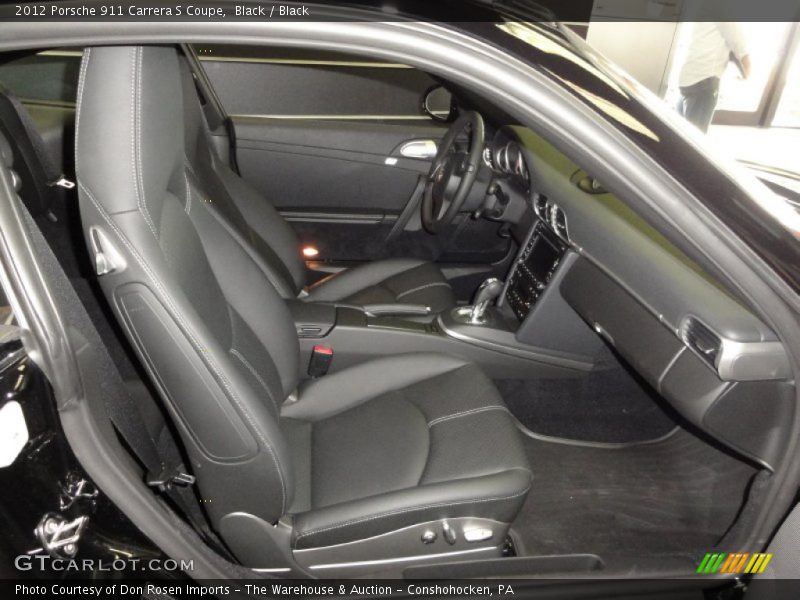  2012 911 Carrera S Coupe Black Interior