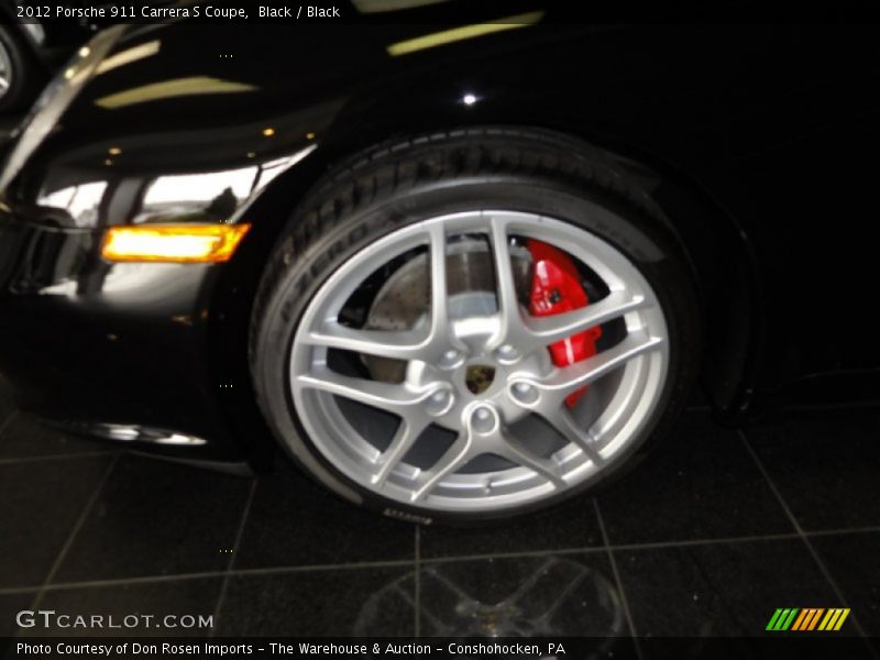 Black / Black 2012 Porsche 911 Carrera S Coupe