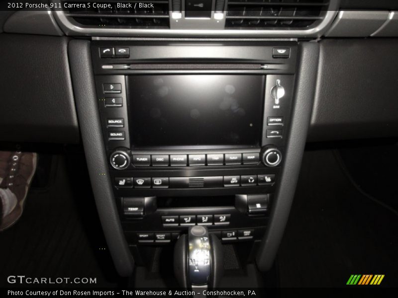 Black / Black 2012 Porsche 911 Carrera S Coupe