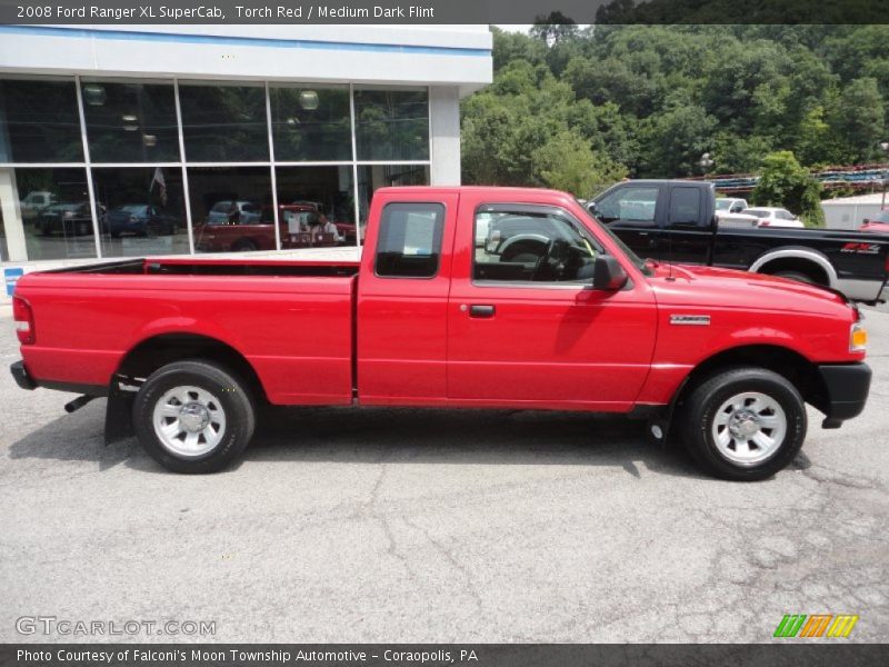  2008 Ranger XL SuperCab Torch Red
