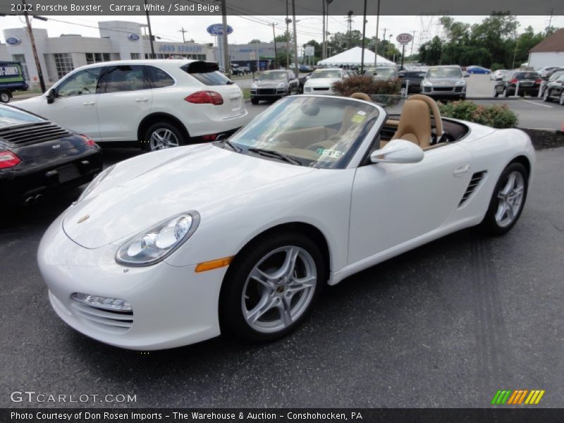 Front 3/4 View of 2012 Boxster 