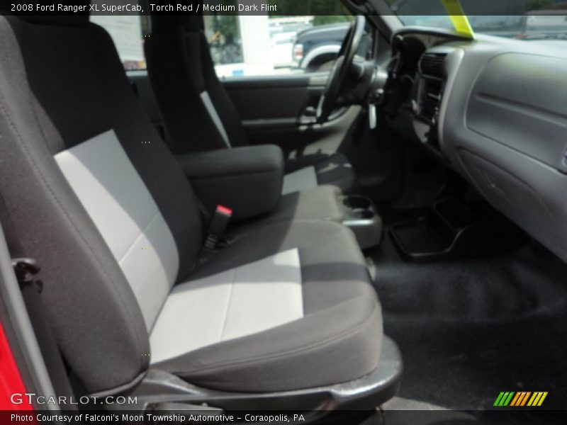 Torch Red / Medium Dark Flint 2008 Ford Ranger XL SuperCab