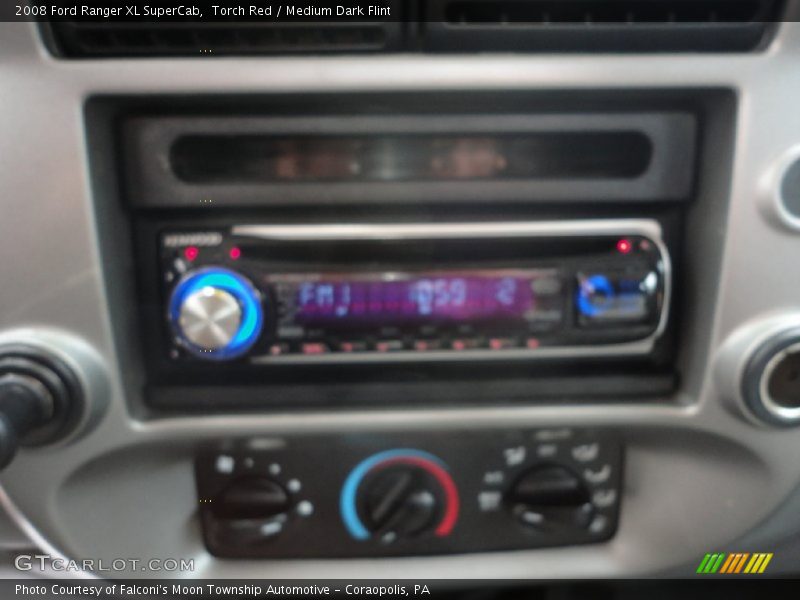 Torch Red / Medium Dark Flint 2008 Ford Ranger XL SuperCab