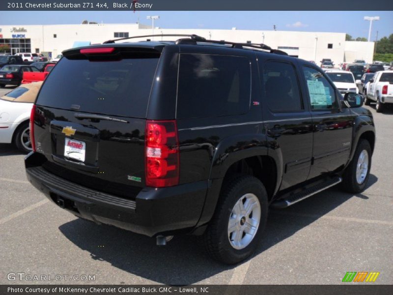 Black / Ebony 2011 Chevrolet Suburban Z71 4x4