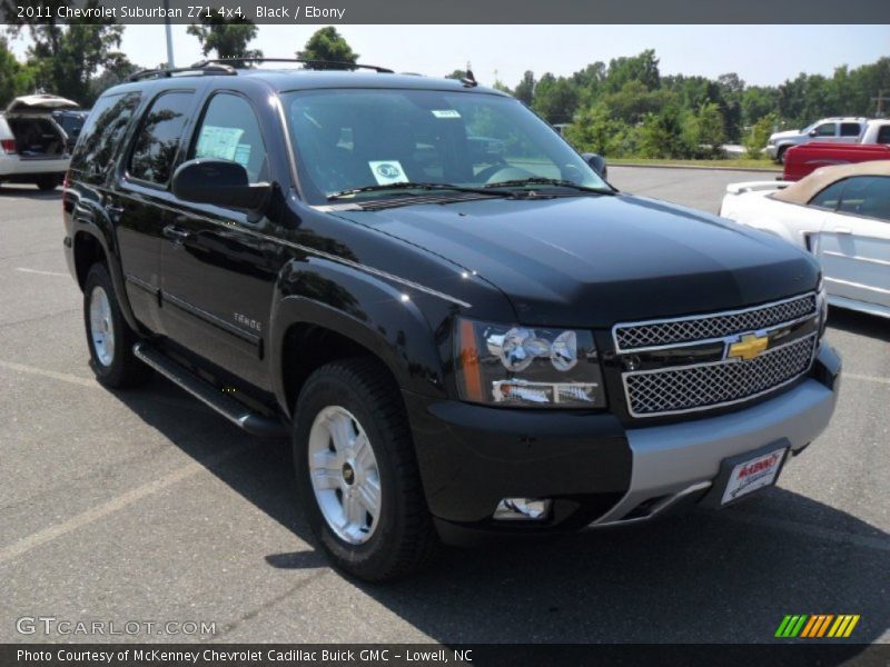 Black / Ebony 2011 Chevrolet Suburban Z71 4x4