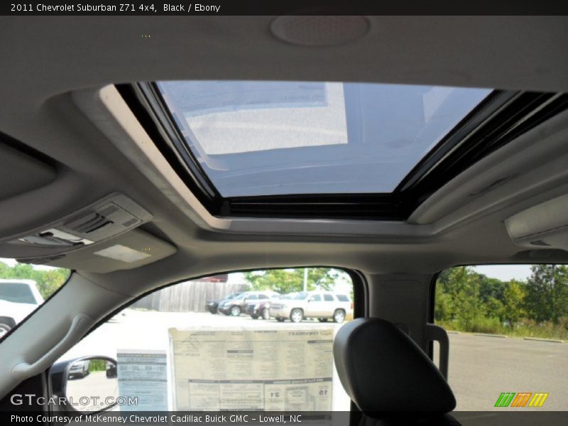Black / Ebony 2011 Chevrolet Suburban Z71 4x4