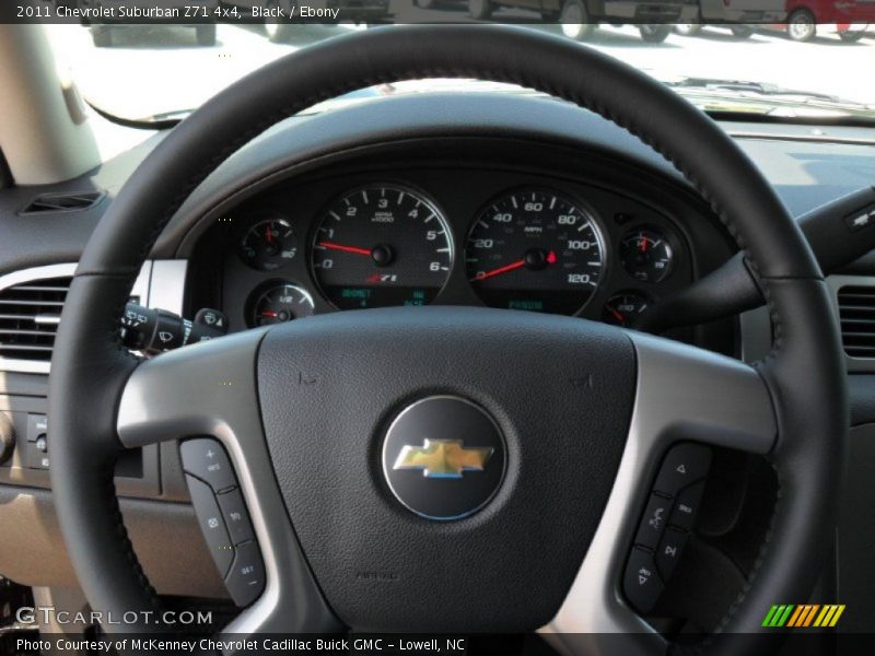 Black / Ebony 2011 Chevrolet Suburban Z71 4x4