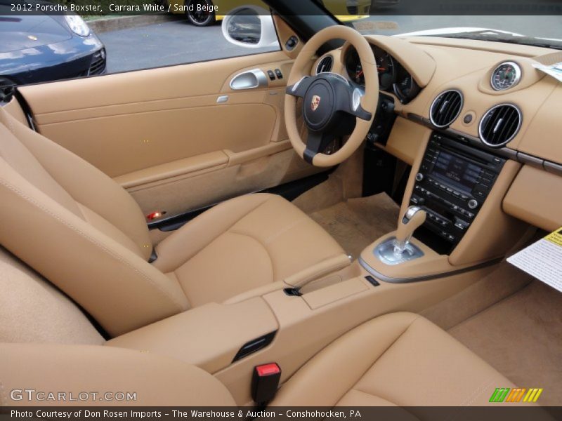  2012 Boxster  Sand Beige Interior
