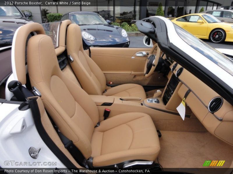  2012 Boxster  Sand Beige Interior
