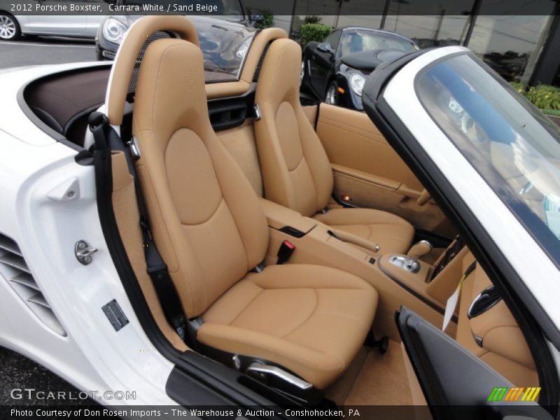  2012 Boxster  Sand Beige Interior