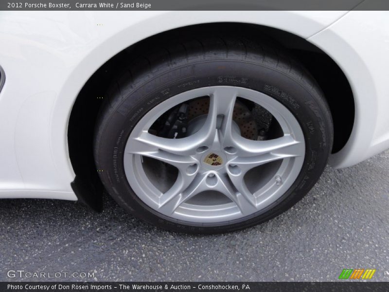 2012 Boxster  Wheel