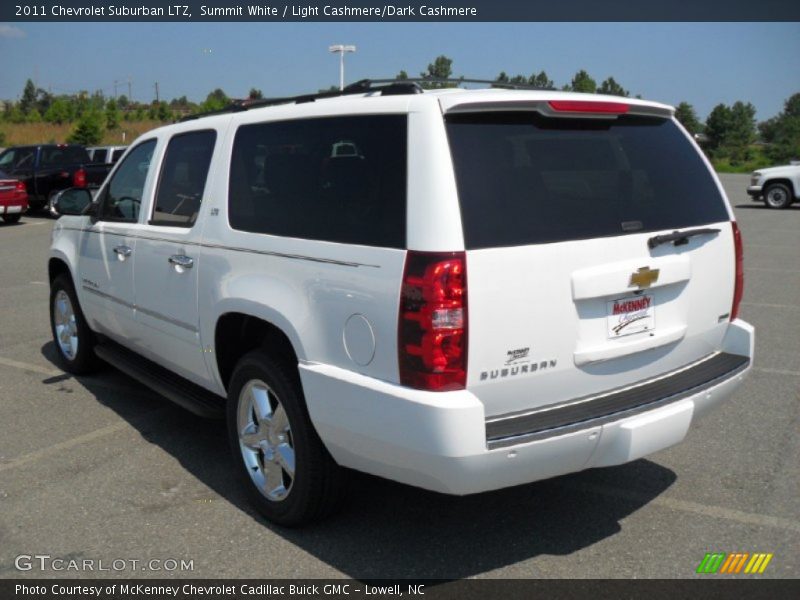 Summit White / Light Cashmere/Dark Cashmere 2011 Chevrolet Suburban LTZ