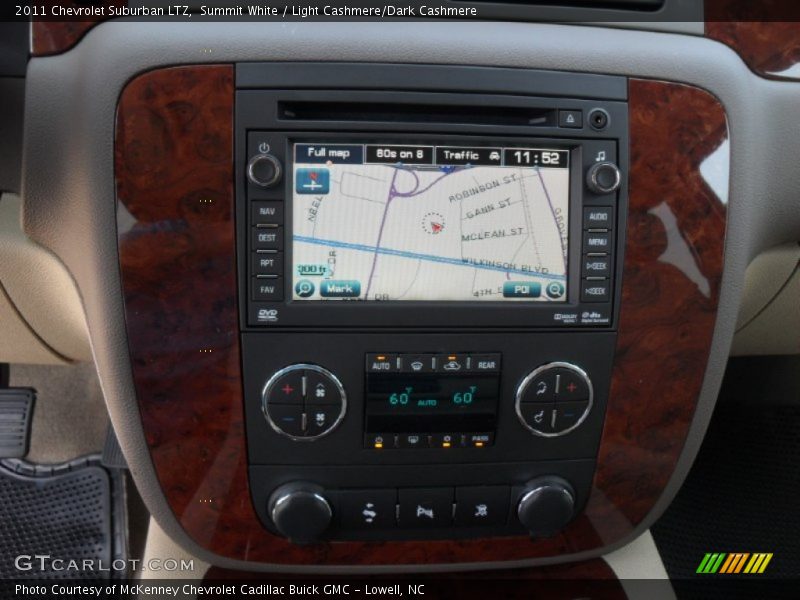Navigation of 2011 Suburban LTZ