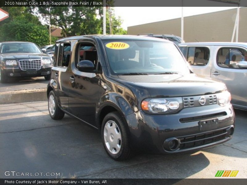 Sapphire Black Pearl / Black 2010 Nissan Cube 1.8 S