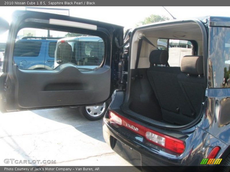 Sapphire Black Pearl / Black 2010 Nissan Cube 1.8 S