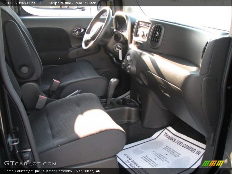 Sapphire Black Pearl / Black 2010 Nissan Cube 1.8 S