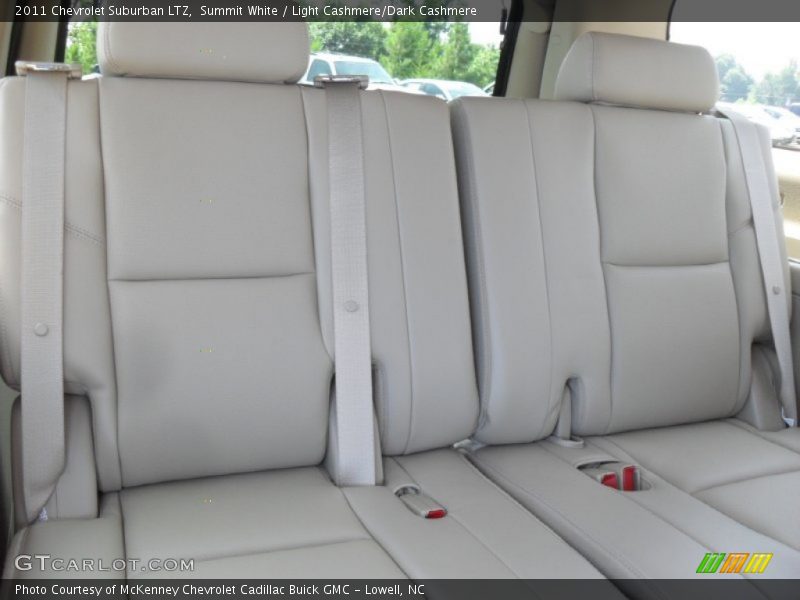 Summit White / Light Cashmere/Dark Cashmere 2011 Chevrolet Suburban LTZ