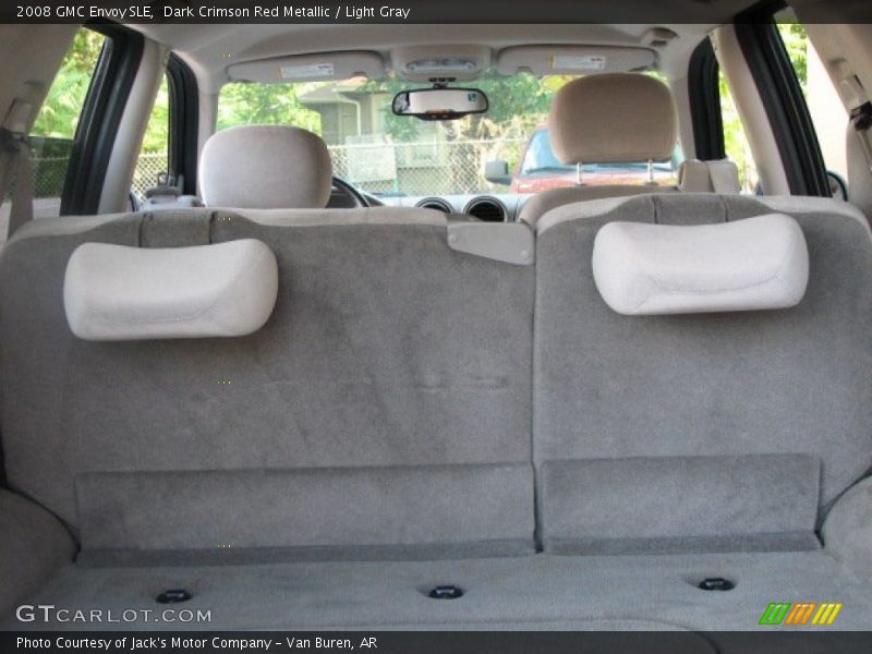 Dark Crimson Red Metallic / Light Gray 2008 GMC Envoy SLE