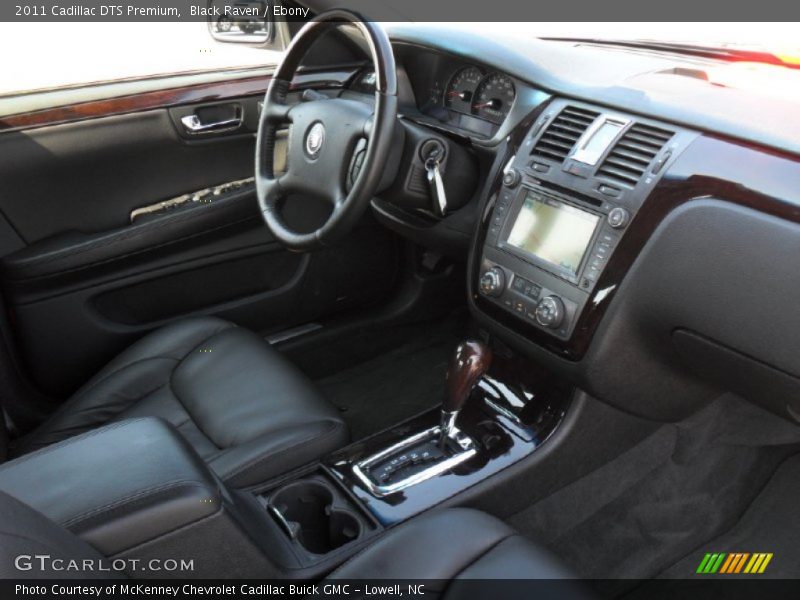Black Raven / Ebony 2011 Cadillac DTS Premium