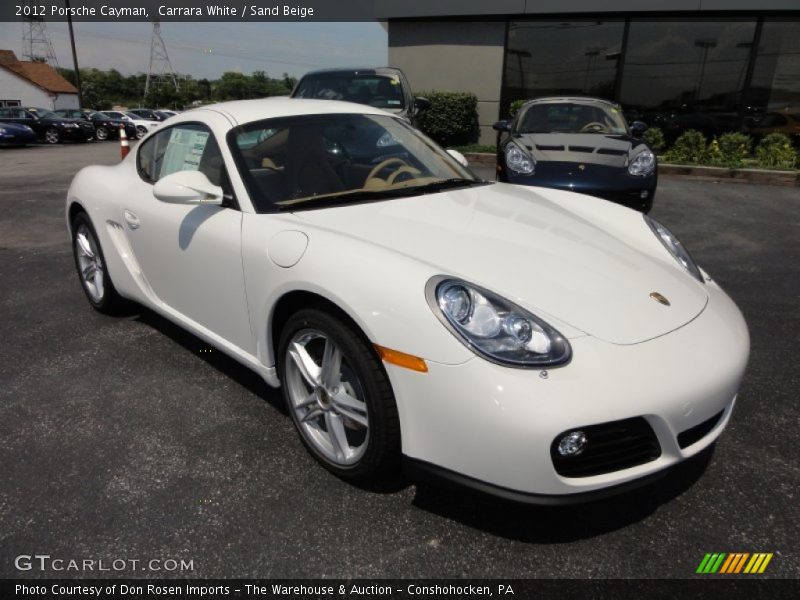 Front 3/4 View of 2012 Cayman 