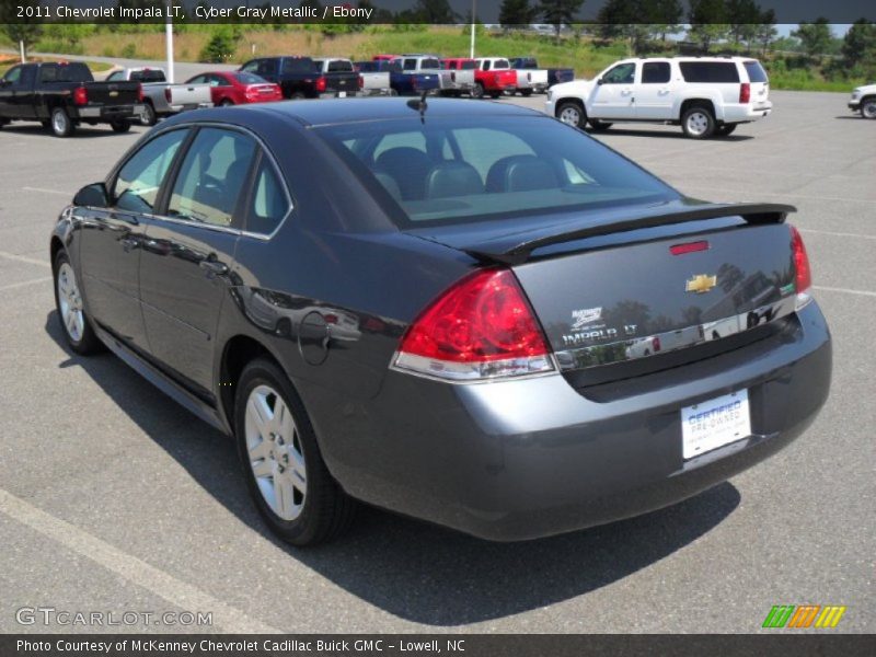 Cyber Gray Metallic / Ebony 2011 Chevrolet Impala LT