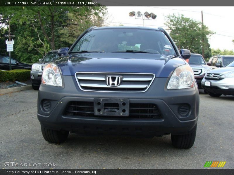 Eternal Blue Pearl / Black 2005 Honda CR-V EX 4WD
