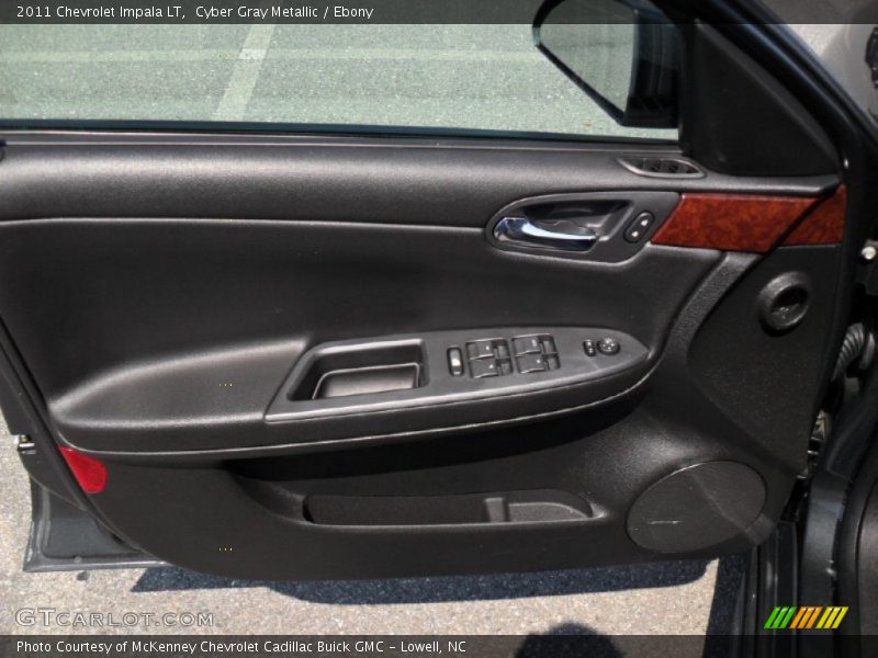 Cyber Gray Metallic / Ebony 2011 Chevrolet Impala LT