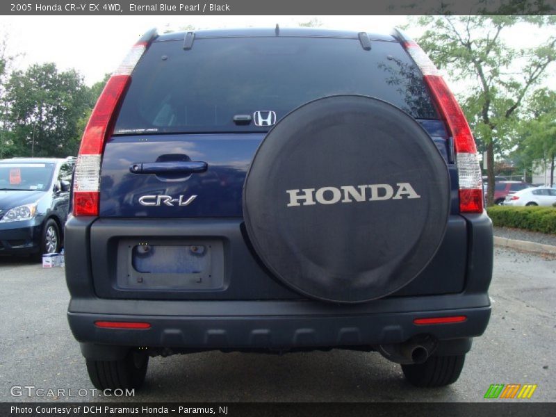 Eternal Blue Pearl / Black 2005 Honda CR-V EX 4WD
