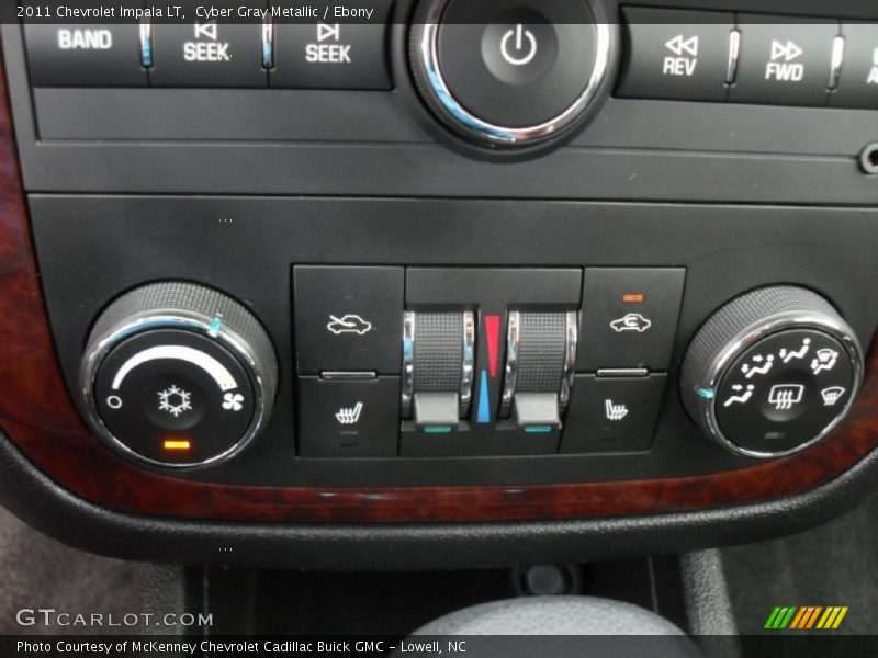 Cyber Gray Metallic / Ebony 2011 Chevrolet Impala LT