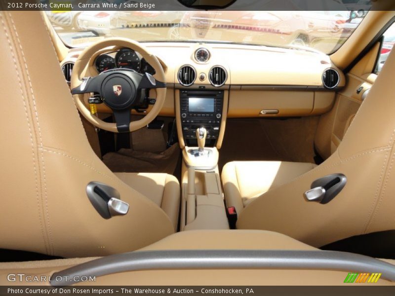 Dashboard of 2012 Cayman 