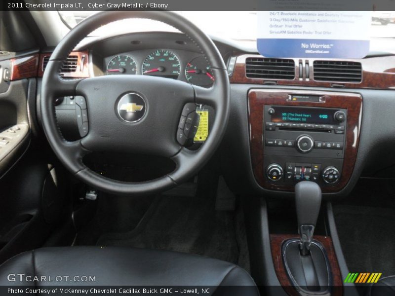 Cyber Gray Metallic / Ebony 2011 Chevrolet Impala LT