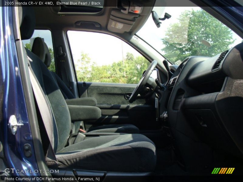 Eternal Blue Pearl / Black 2005 Honda CR-V EX 4WD