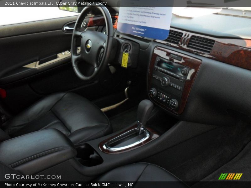 Cyber Gray Metallic / Ebony 2011 Chevrolet Impala LT