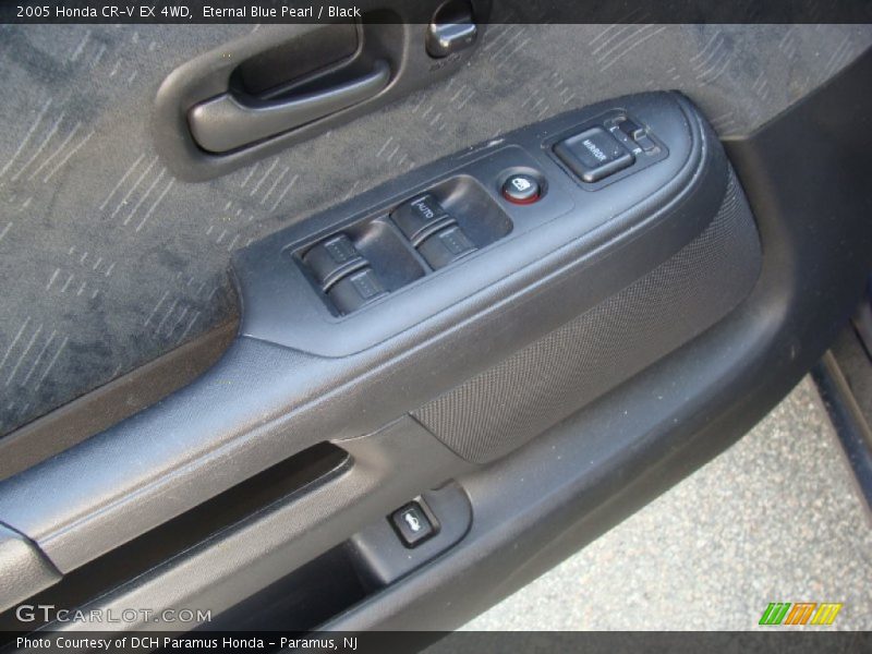 Eternal Blue Pearl / Black 2005 Honda CR-V EX 4WD