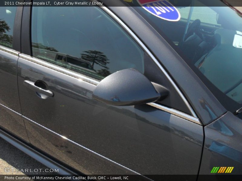 Cyber Gray Metallic / Ebony 2011 Chevrolet Impala LT